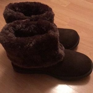Fur boots